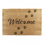 Kookoskiududest matt 60x90 cm Welcome Paws - Artsy Doormats