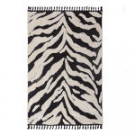 Mustvalge vaip 160x230 cm Esra Zebra - Flair Rugs