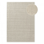 Kreem k&auml;sitsi kootud villane vaip 200x300 cm Camden Parker - Ted Baker