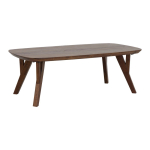 Tumeda naturaalse akaatsiapuidust kohvilaud 65x120 cm Quenza - Light & Living