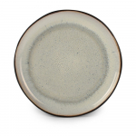 Must/beež keraamiline magustoidutaldrik &oslash; 21,5 cm Lunar - Salt&Pepper