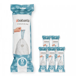 120 tk komplektis n&ouml;&ouml;riga pr&uuml;gikotid, 30 l PerfectFit O - Brabantia