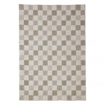 Roheline pestav puuvillasegu vaip 155x230 cm Muted Checkerboard - Flair Rugs