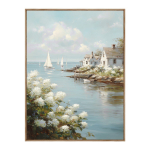 Tr&uuml;kitud pilt raamiga 60x80 cm Quiet Bay - Styler