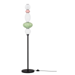 Keraamiline LED-p&otilde;randalamp h&auml;mardatava valgustugevusega keraamilise/klaasist varjuga (k&otilde;rgus 136,5 cm) Oneta - Nova Luce
