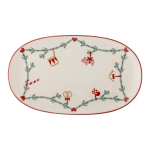 J&otilde;ulumotiiviga kamenist vaagen, 23x38,5 cm Yule &ndash; Bloomingville