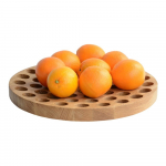 Tammepuidust puuviljakauss, &Oslash; 36 cm Geo - Wireworks