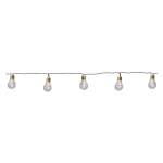 Valge LED valguskett, pikkus 1 m Glow - Star Trading