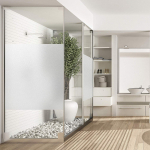 Kaitsekilega mattklaasist kleebis , k&otilde;rgus 2 m - Ambiance