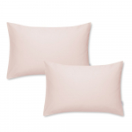 Komplekt 2 roosa puuvillast satiinist padjap&uuml;&uuml;ri Standard, 50 x 75 cm Cotton Sateen - Bianca