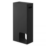 Must metallist tualettpaberi dosaator Yamazaki Tower - YAMAZAKI
