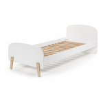 Valge lastevoodi , 90 x 200 cm Kiddy - Vipack