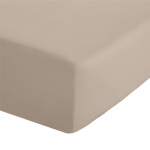 Helepruun perkal-puuvillane kummiga lina 135x190 cm Easy Iron Percale - Catherine Lansfield