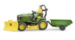 John Deere'i murutraktor haagisega BRUDER (62104)