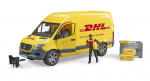 MB Sprinter DHL koos draiveriga BRUDER (02671)