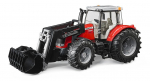 Massey Ferguson 7624 koos esilaaduriga BRUDER (03047)