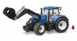 New Holland T7.315 koos esilaaduriga BRUDER (03121)