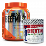 Extrifit Beef Mass 1500 g. + FEN Kreatiin 300 g (toidulisandid massi kasvamiseks)