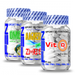 FEN Omega 3+ FEN Vit D + FEN ZMB6, 3 x 120 kaps (vitamiinide komplekt, mineraalid)