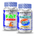 FEN Karnitiin 1200 + FEN Fat Burner 2 x 120 kapslit. (Rasvap&otilde;letite komplekt)