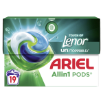 ARIEL Touch Of Lenor Universal Laundry kapslid 19 osa