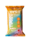 YUGOU Wipe It Zesty Lemon Wipes for Kitchen Surface Cleaning 70 tC