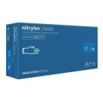 Mercator nitrilex&reg; puudrivabad nitriilkindad, sinine, suurus M 100 tk
