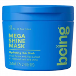 BEING Mega Shine Mask juustele Shea v&otilde;i ja Aloe Vera ekstraktiga 354ml
