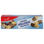 JEDEN TAG vahvlirullid piima&scaron;okolaadiglasuuriga 125g