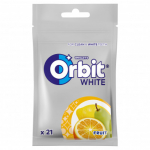 ORBIT White Fruit n&auml;rimiskumm, kotikeses 29g