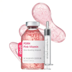 SUNGBOON EDITOR Pink PDRN Glow Boosting Ampulle seerum n&auml;onahale 40ml