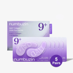 NUMBUZIN nr 9 NAD Kollageeni nahamask silmade all 50 peptiidkompleksiga, 5 ts