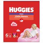 Huggies Pants Girl 6 (15-25kg) 60tk.