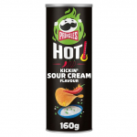 PRINGLES Hot Kickin hapukoor 160g