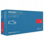 Mercator nitrylex&reg; puudrivabad nitriilkindad, sinine, L suurus 100 tk