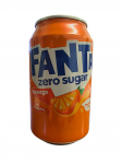 FANTA Zero Orange, 330ml purgis