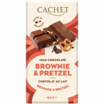 CACHET piima&scaron;okolaaditahvel brownie ja kringlit&uuml;kkidega 180g