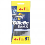 GILLETTE Blue 3 Siledad &uuml;hekordsed pardlid 5tk