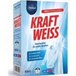 DELUXE Kraft Weiss pesupulber valgele linasele (11x) 660g
