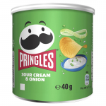 Pringles hapukoore ja sibula kr&otilde;psud koore ja sibulamaitsega 40g