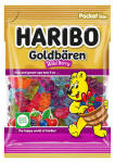 HARIBO Goldbaren Wild Berry želeekommid 80g