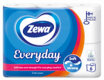ZEWA igap&auml;evane 3-kihiline tualettpaber 6 rulli