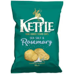 KETTLE meresoola ja rosmariini kartulikr&otilde;psud, 130g