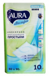 AURA Ultra Comfort &uuml;hekordsed voodilinad 60x90cm 10 tk