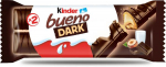 KINDER Bueno Tume &scaron;okolaaditahvel 43g