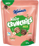 MANNER Wafer Crunchies vahvlid tumedas &scaron;okolaadis 130 g