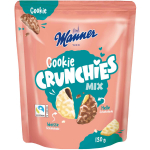 MANNER Cookies Crunchies &scaron;okolaadiglasuuris k&uuml;psised 130 g