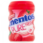 MENTOS Pure Fresh Strawberry n&auml;rimiskumm, purk (30) 60g