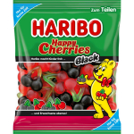 HARIBO Happy Cherries Black Jelly komm 175g