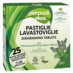 PIERPAOLI EKOS n&otilde;udepesumasina tabletid eukal&uuml;pti ja piparm&uuml;ndi eeterliku &otilde;liga 25tk